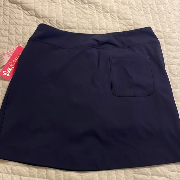 Lilly Pulitzer Navy Mini Skirt - Picture 4 of 5